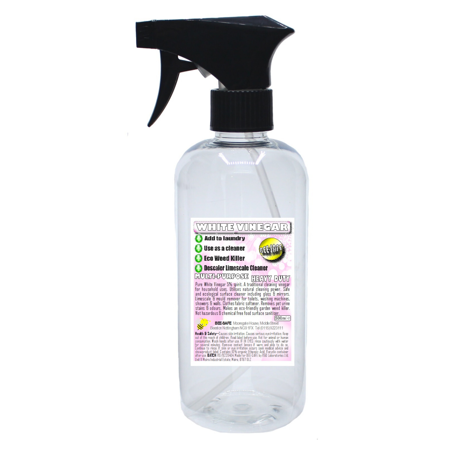 Very Strong White Vinegar Acetic Acid 40 Concentrate + Standard White