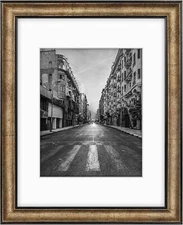 11x14 Photo Frame with Mat for Pictures 8x10 and Real Glass