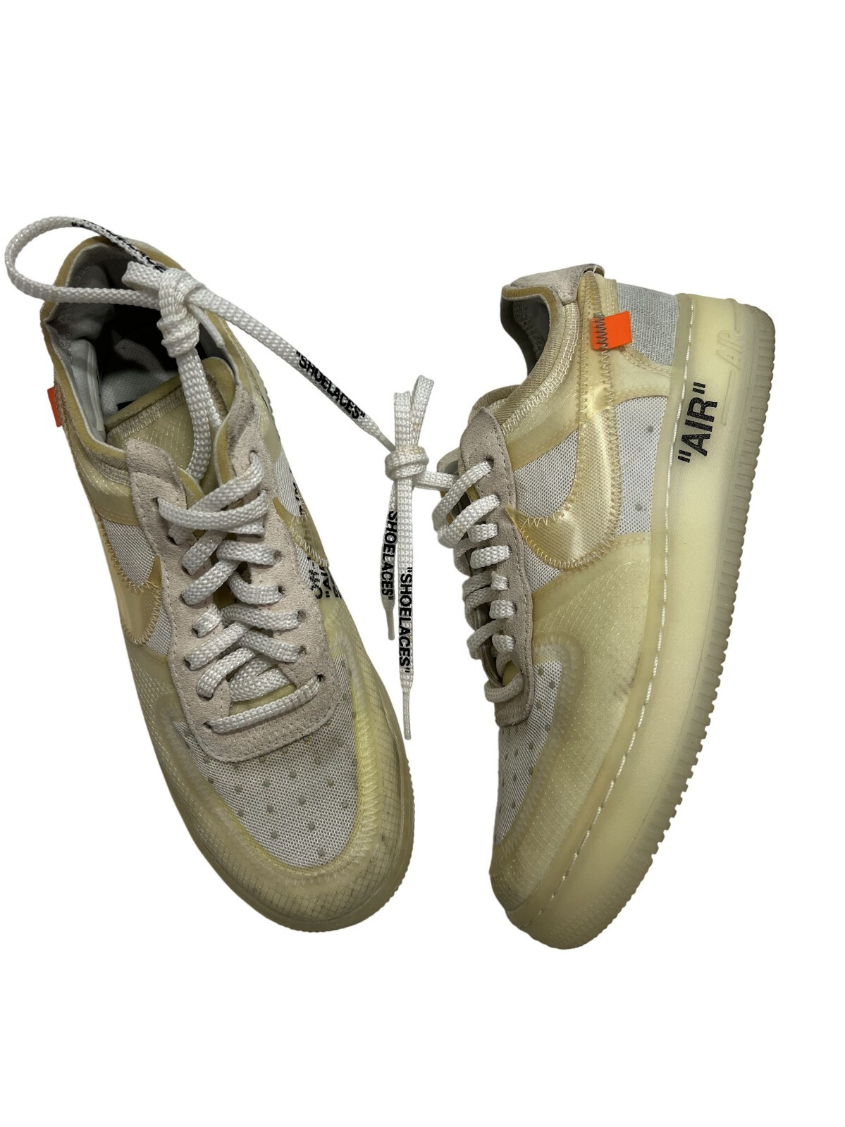OFF WHITE X NIKE Nike x OFF WHITE Air Force 1 Sneakers basse nei dieci