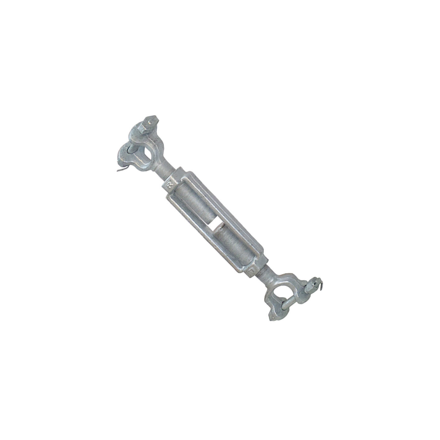 5/16 Inch x 4-1/2 In JAW JAW Turnbuckle Galvanized Drop Forged Steel Marine Boat