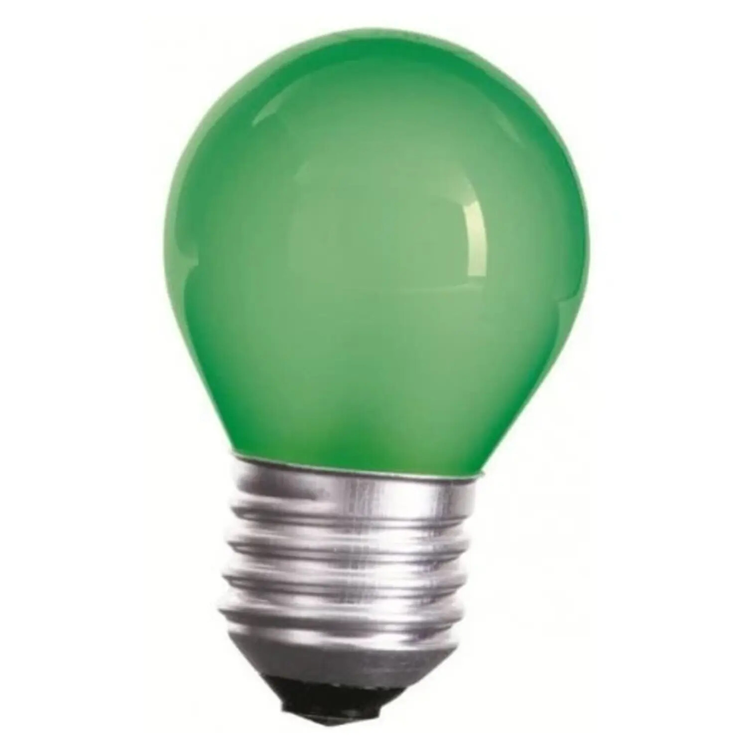 lampadina led mini globo per catena luminosa led 230v E27 1 watt luce verde