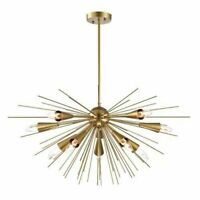 Brass Urchin Sputnik Chandelier 10 Arms Highly recommend For Home decoration