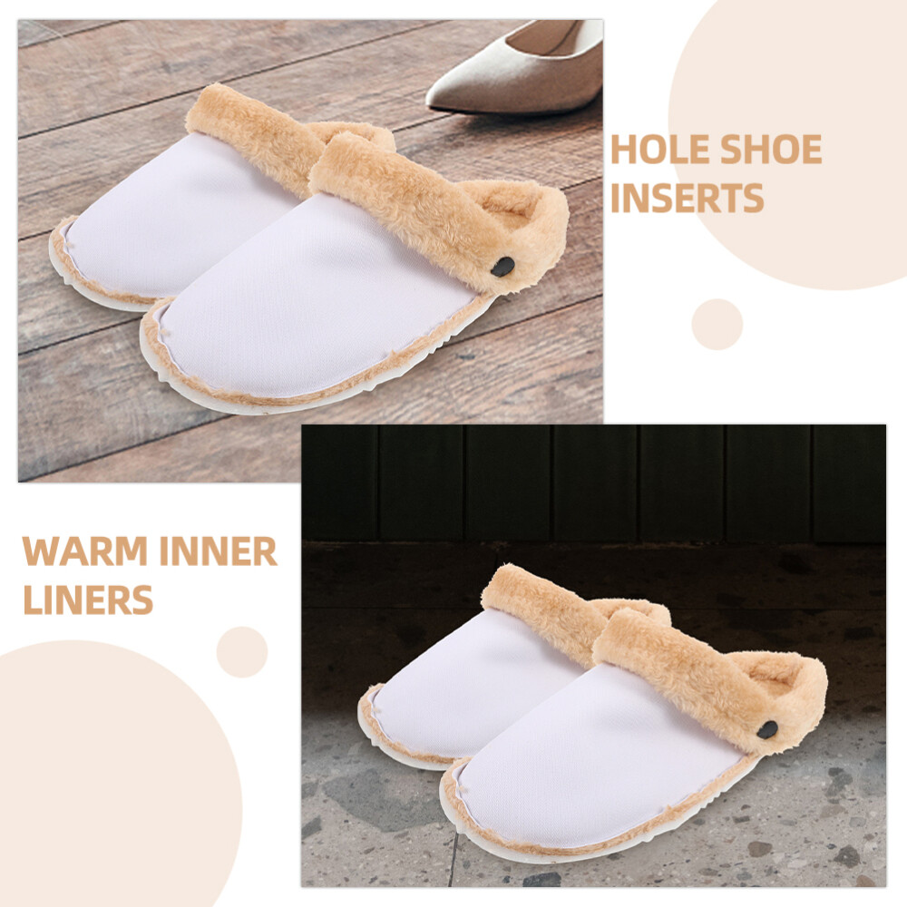 APL 2 Paia Pantofole Protezione Tallone Con Fodera In Velluto Lavoro