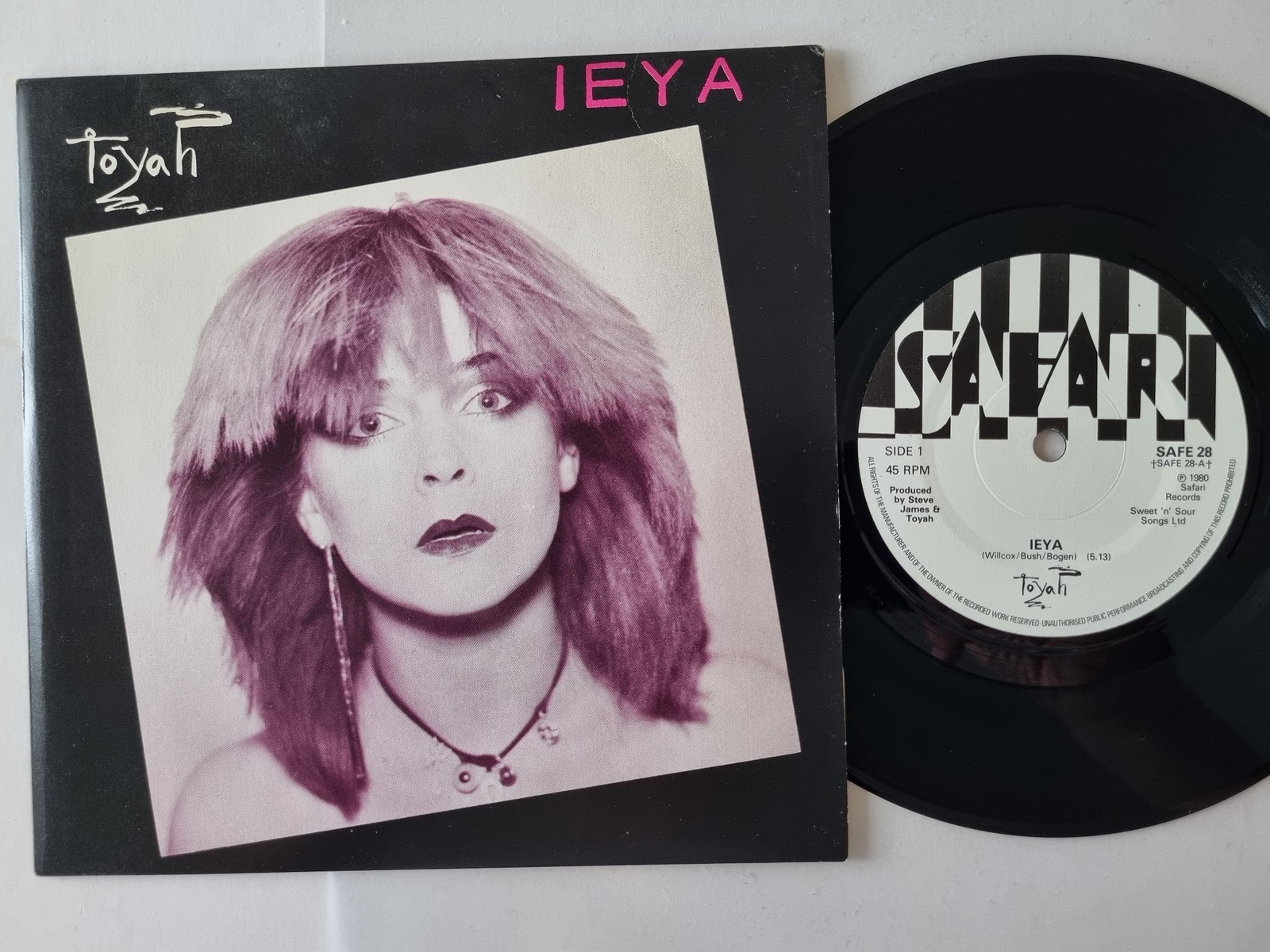Toyah - IEYA 7'' Vinyl UK