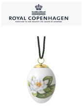 Royal Copenhagen Easter egg Water Lily Buds 6cm /2.36In Gift Box NEW