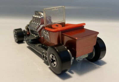 Custom Painted Hot Wheels 1923 Ford T-Bucket Hot Rod - Red w/ BW