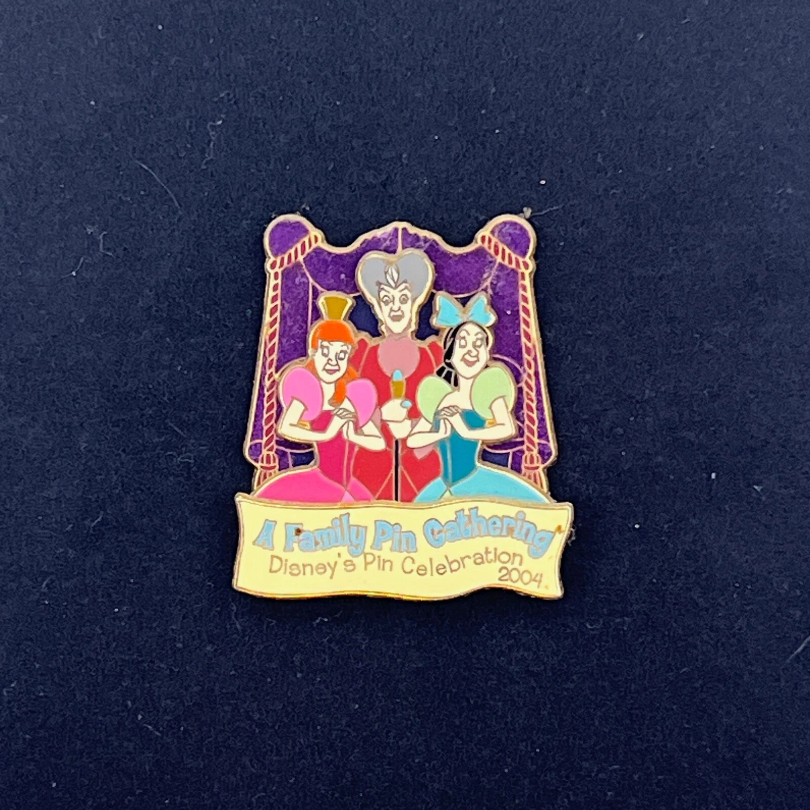 Disney A Family Pin Gathering Lady Tremaine Anastasia Drizella LE 750 PP32637