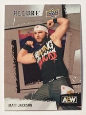 2022 Upper Deck AEW Wrestling Allure Matt Jackson Card #60