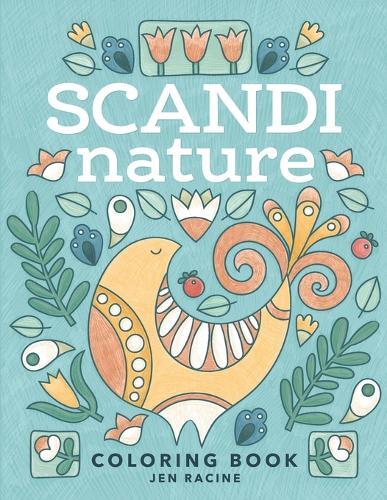 Thumbnail - Jen Racine Scandi Nature Coloring Book (taschenbuch)