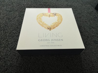 Georg Jensen Weihnachtsornament / Mobile 2015 ''Herz / Mistelzweige''