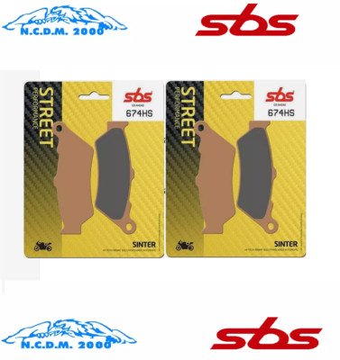 SBS 674HS Bremsbeläge Vorne Sint Motorrad Morini Strider 1200 2008