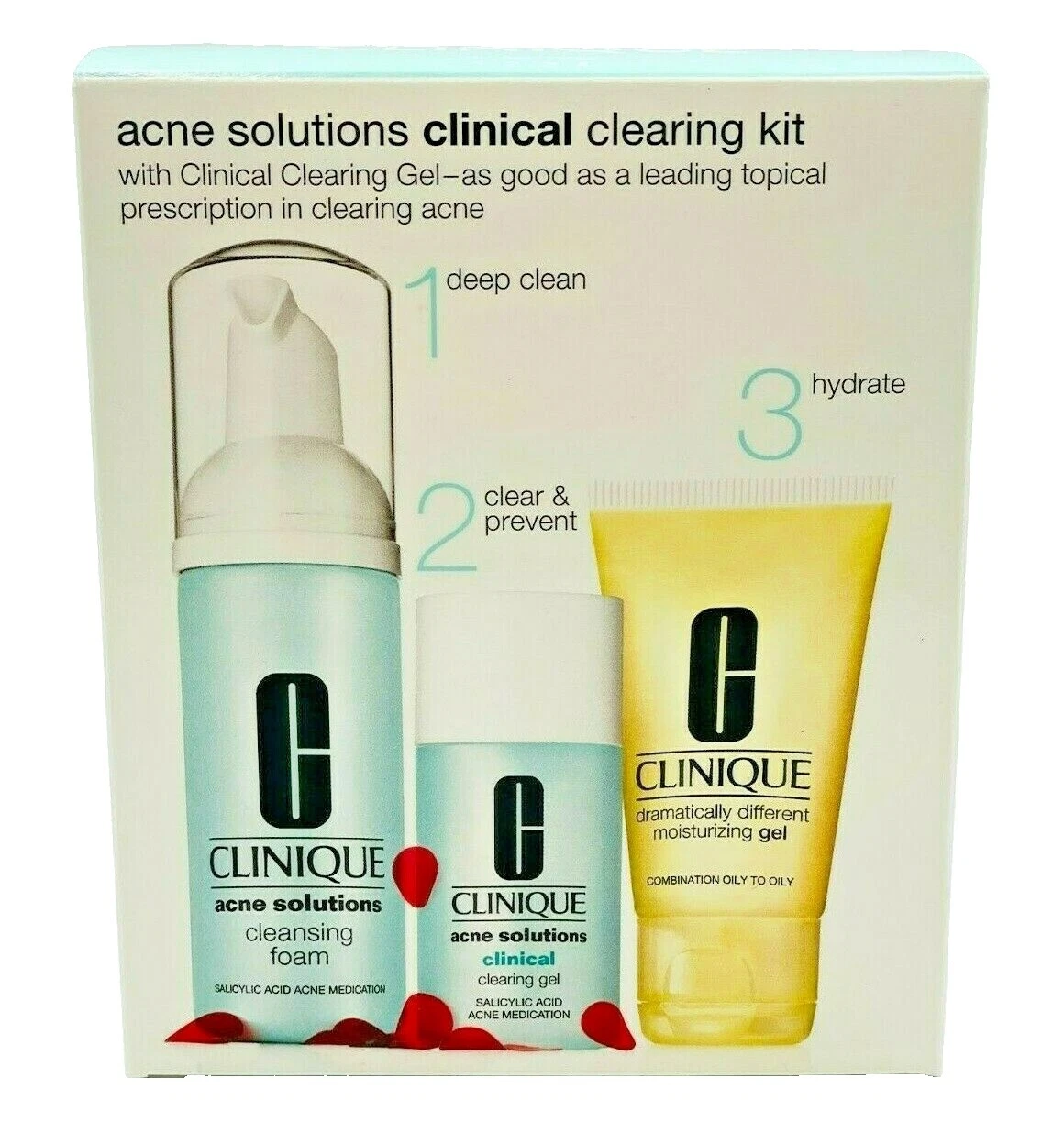 Clinique Acne & Blemish пенные очищающие средства