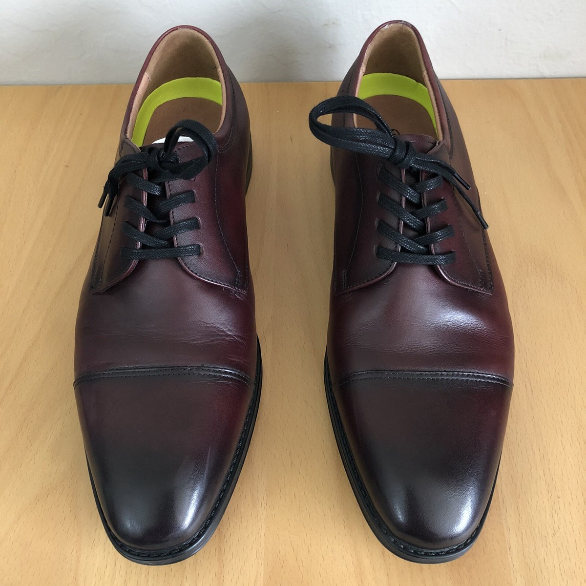 Florsheim Allis Oxford Comfortech Cap Toe Burgundy Mens Dress Shoes US 13M Burgundy Florsheim Mens Sorrento Lux Cap Toe Balmoral Oxford  main image 3