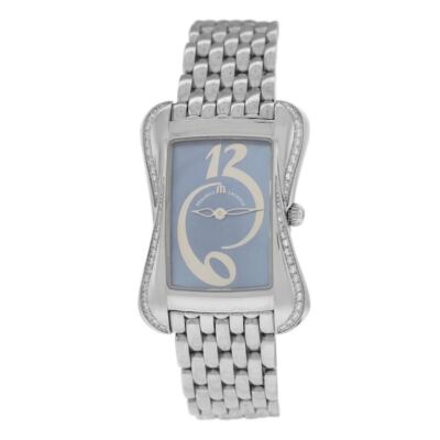 Maurice Lacroix Divina Ladies' Diamond MOP DV5012-SD532-360 $3000 Quartz  Watch