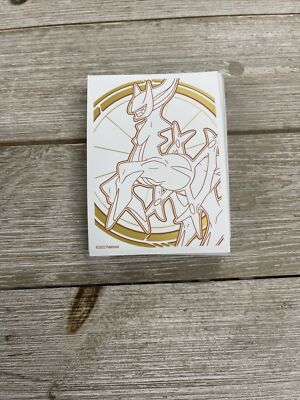 Pokemon TCG Brilliant Stars Arceus Card Sleeves x65 Pokemon TCG Brilliant Stars Arceus Card Sleeves x65