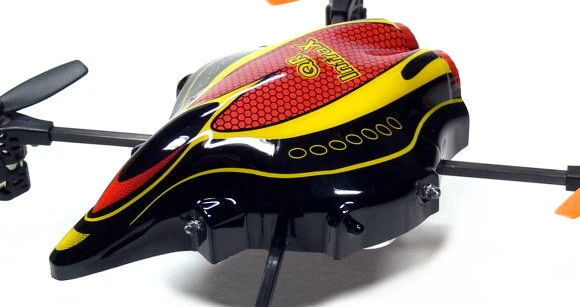 Walkera QR Series InfraX Quadcopter & DEVO 4 Transmitter RTF (Red, M2) QC570 - Image 4 of 4