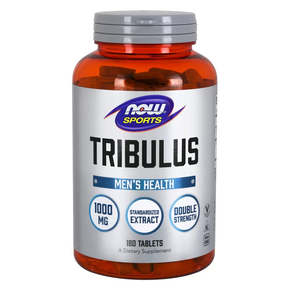 NOW FOODS Tribulus 1,000 mg - 180 Tablets Exp 04/2025 +