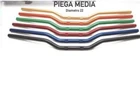MEDIUM FOLD STEERING RECLINED VARIOUS COLORS MOTORCYCLE HANDLEBAR 22mm RECLINED RACING