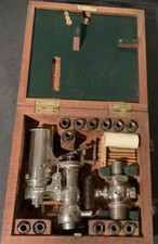Antique Complete 1860’s Elliott Bros, London #2662 Steam Engine Indicator Boxed