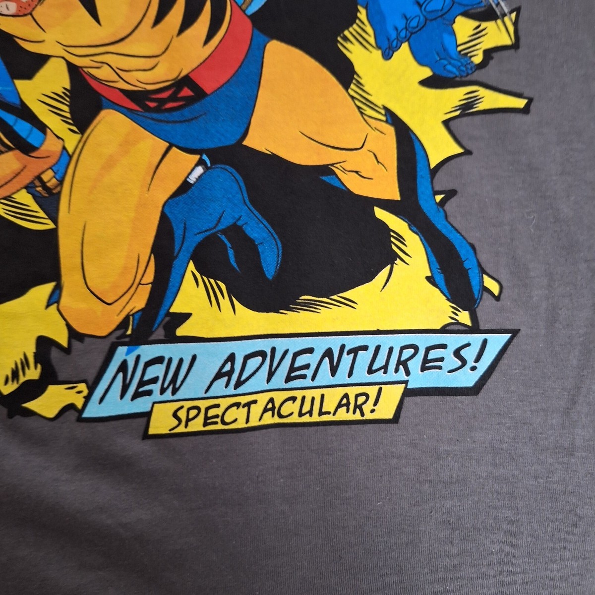 Man グッズ X-Men '97 Dark Gray T-Shirt Marvel Studios Comics Size 2XL - New