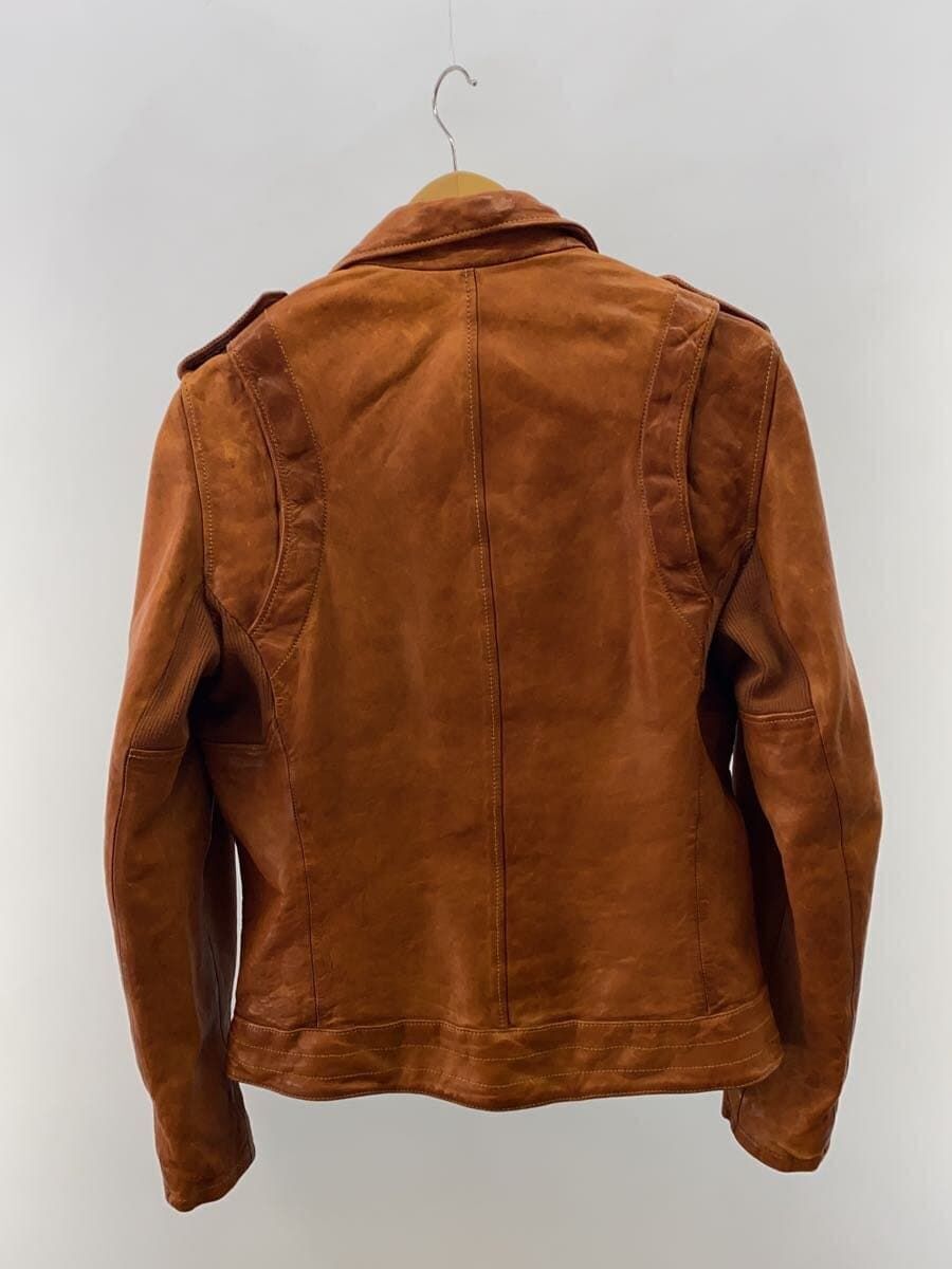 glamb riders jacket double rider 2 sheep leather Brown glamb riders jacket double rider 2 sheep leather Brown