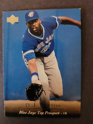 1994 Upper Deck #52 D. J. Boston, Toronto Blue Jays exc