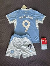 2026/27 Manchester City Home Kit Kids Boys Shirts Size 26 For 10-11 Years