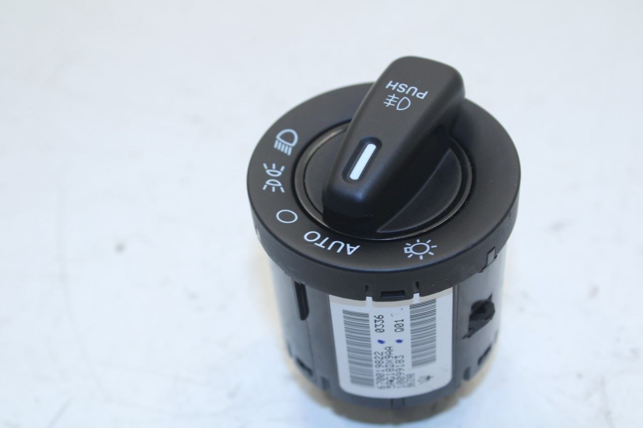 17-21 Maserati Ghibli Dash LH Rheostat Light Switch w/ Headlight Control Switch