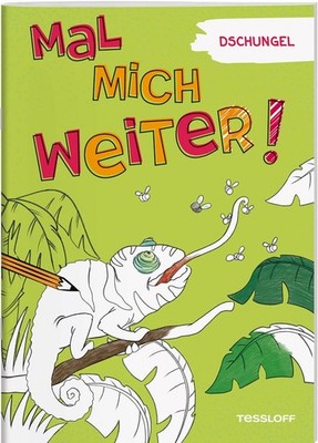 Judith Federer Mal mich weiter! Dschungel: Malen für Ki (Geklammert) (UK IMPORT)