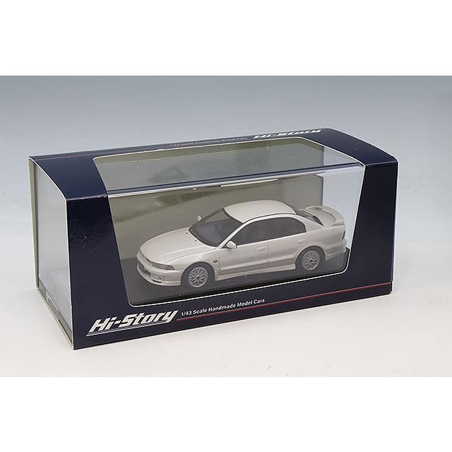 Hi-Story Mitsubishi Galant VR-4 1996 Galaxy White 1/43 | eBay