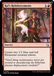 Ral's Reinforcements Foil - March of the Machine #158 MTG