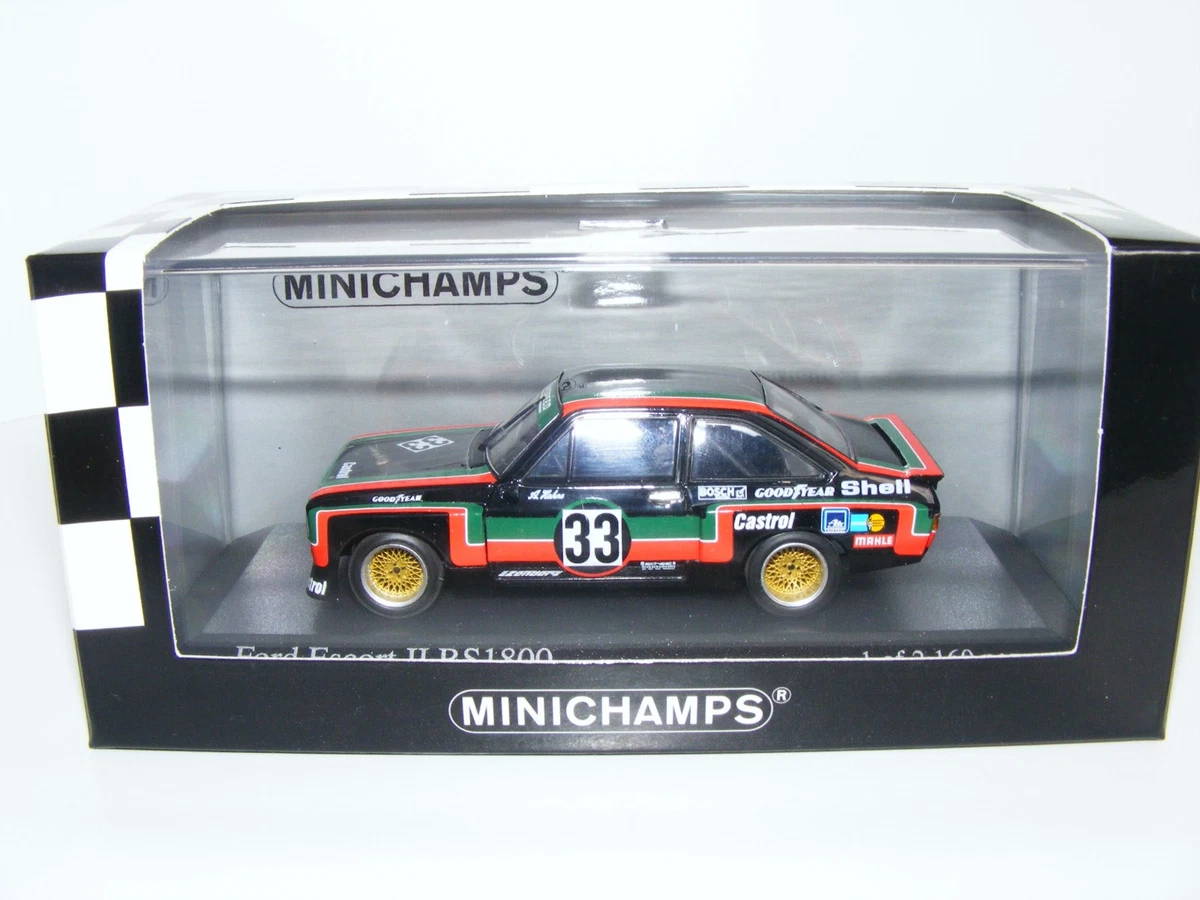 Minichamps 1/43 – Ford Escort II RS 1800 – DRM Supersprint 1976 – A. Hanne – Collection