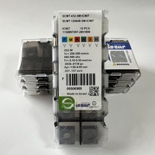 ISCAR / SCMT120408-SM IC907 / Hartlegierungskarbid-Klingen 10 St&uuml;ck