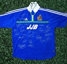 Wigan Athletic "Signed" 2000/2002 Home Shirt (Size XL)