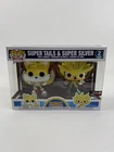 Funko Pop! Sonic Super Tails and Super Silver 2-Pack GameStop Exclusive