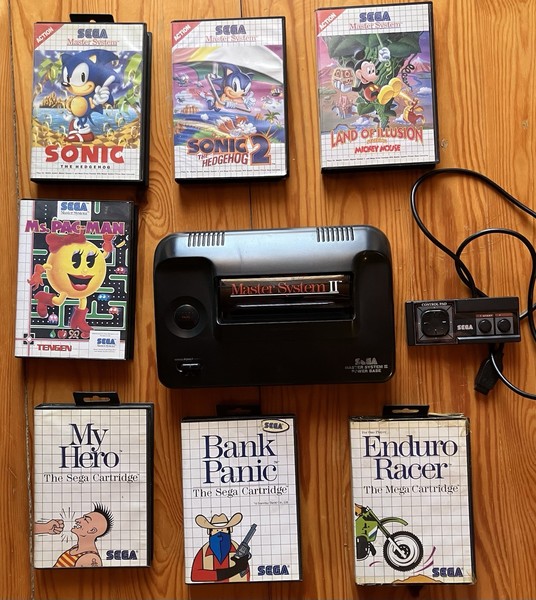 Sega Master System 2 Con Juegos