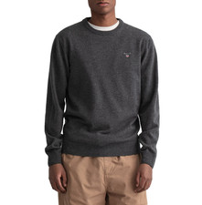 GANT Men's Super Fine Lambswool Crew Neck Sweater - Size L