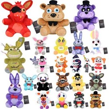 UK FNAF Five Nights at Freddy's Plushie Toy Plush Doll Bear Foxy Bonnie Kid Gift