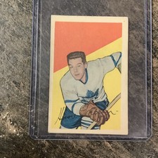 1952-53 parkhurst Howie Meeker #42.