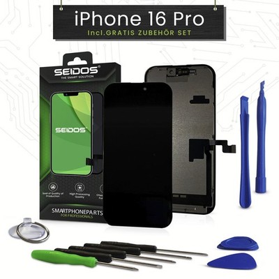 Display for iPhone 16 / Pro / Max / Plus / E / Retina XDR Screen 3D Touch