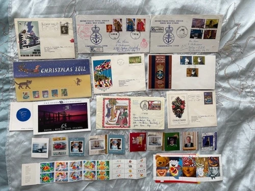 GB  Selection of  pre & decimal QEII Booklets, FDC's and mint 1st class stamps