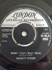 Barrett Strong,Money/ Oh I Apologize,VG+,London,1960,Mod,Tamla Motown,R&B,Soul