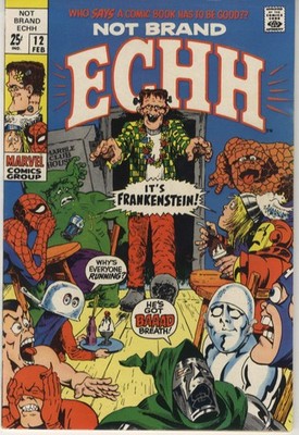 NOT BRAND ECHH 12 VFN/NM (9.0) - Marvel Comics