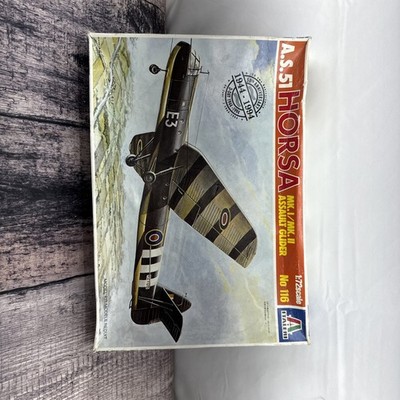 Vintage 1994 Italeri 116 1:172 A.S.51 HORSA MK.1/MK.2 Glider + Extras (EY38-41S
