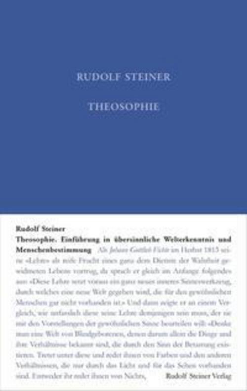 Theosophie Rudolf Steiner