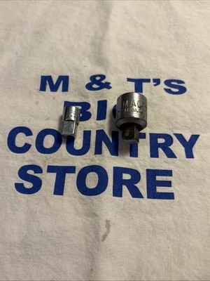 Vintage Mac Tools USA 1/4'' & 1/2'' Drive Adapter Reducer AM2X V2X