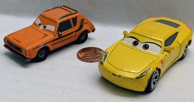Pixar Cars.3.Tomy TOMICA C-23 GREM (standard)+Cruz Ramirez.2 Diecast lot.JAPAN