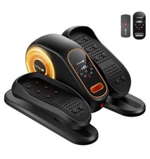 Under Desk Elliptical Machine, Electric Elliptical Leg Exerciser for Seniors