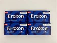 4 pack Eroxon StimGel Fast Acting Gel 4 Single Dose Tubes Per Box Exp 10/2028