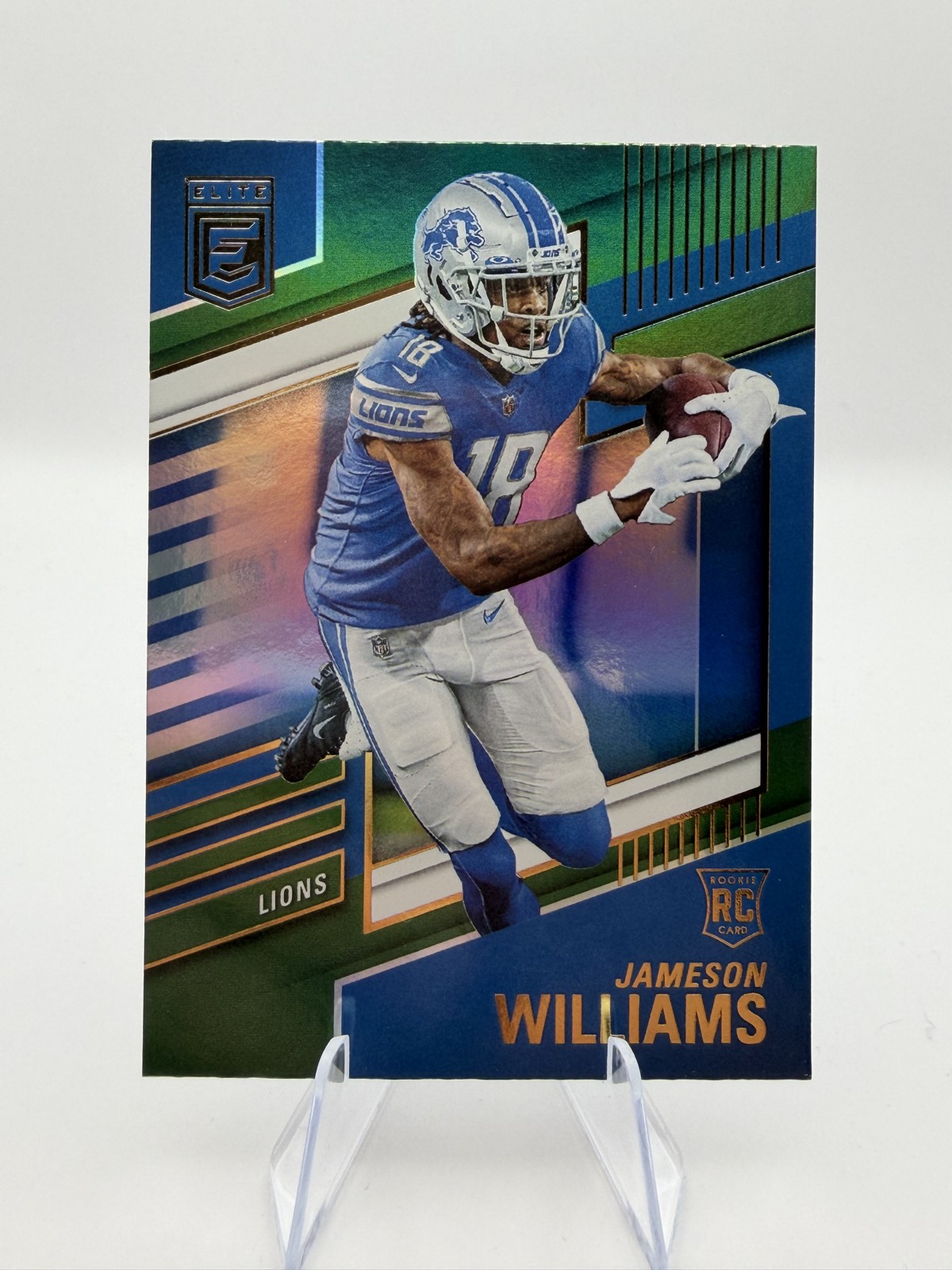 2022 Panini Donruss Elite - Rookies Jameson Williams #121 Green (RC)